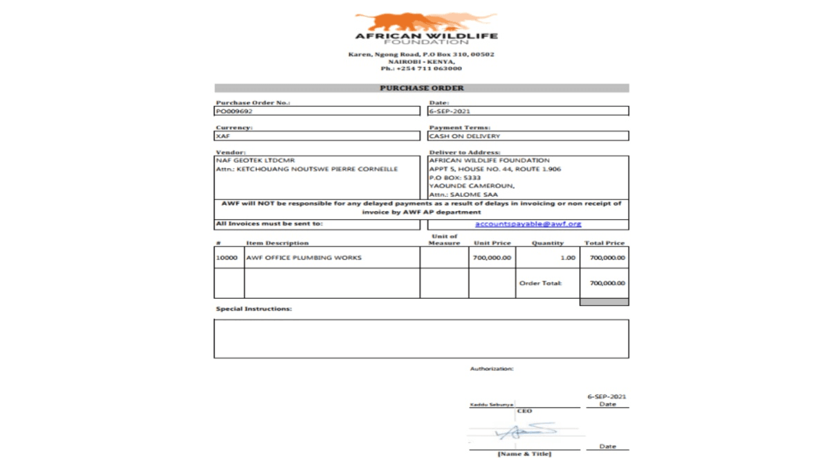 Rehabilitation of the water system